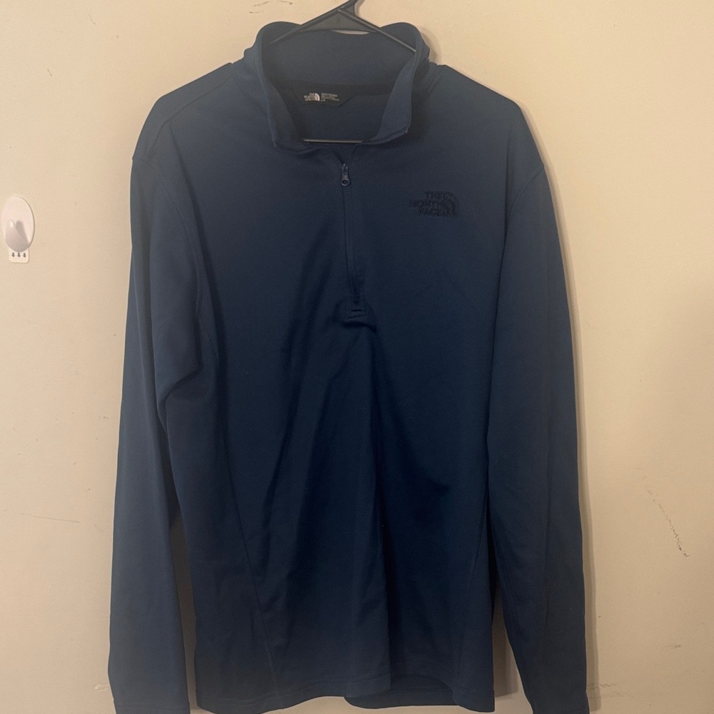 The North Face Navy Quarter-Zip Top
